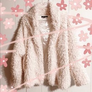 Romeo+ Juliet Furry Sherpa Coat